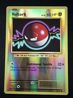 Voltorb - Reverse Holo - 2016 Pokemon XY Evolutions 39/108 - Image 1
