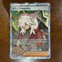 AZ's Tranquility 106/086 Ultra Rare ME04: Chaos Rising Pokemon Holo Near Mint - Image 1