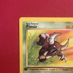 Pokemon Vintage 1st Edition Non-holo Pinsir Jungle Set 25/64 Wotc 1999 - Image 2