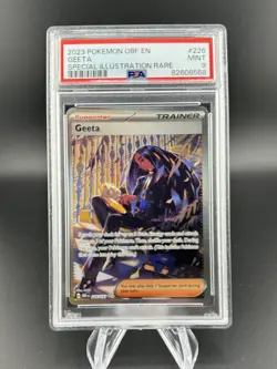 Geeta 2023 Pokemon OBF EN #226 Special Illustration Rare PSA 9 - Image 1