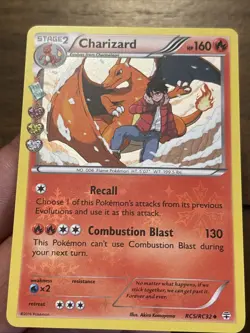 Pokemon Charizard RC5/RC32 Generations Radiant Collection Stage 2 160 HP Holo - Image 1