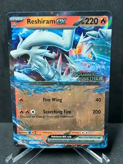 Reshiram ex 030/159 Journey Together Stamped Pokemon Near Mint - Image 1