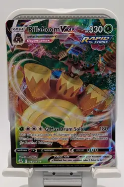 Rillaboom VMAX SWSH08: Fusion Strike 023/264 Pokemon TCG - Image 1