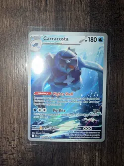 Pokemon TCG Carracosta Black Bolt Illustration Rare 107/086 NM/M Condition - Image 1