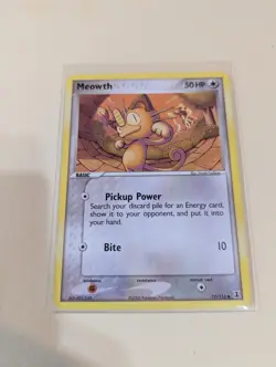 2005 Pokemon Meowth 77/113 Delta Species Regular - Image 1