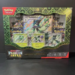 Pokemon Paldean Fates Meowscrada Ex Premium Collection B SEALED 250010 820650856341 - Image 1