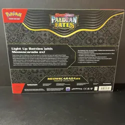 Pokemon Paldean Fates Meowscrada Ex Premium Collection B SEALED 250010 820650856341 - Image 2