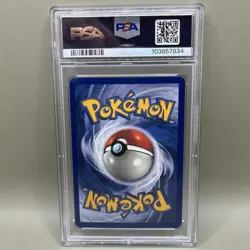 1999 Pokemon Fossil 1st Edition Geodude 47/62 PSA 8 English - Image 2