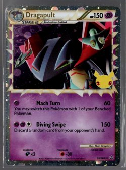 Dragapult Prime SWSH132 Holographic Black Star Promo Pokemon TCG Near Mint - Image 1