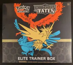 Pokemon TCG: Hidden Fates Elite Trainer Box - Sun & Moon (2019) 820650804731 - Image 1
