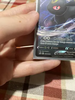 Pokemon 2023 Sword and Shield Umbreon v Black Star Promo Holo Card SWSH203 - Image 4