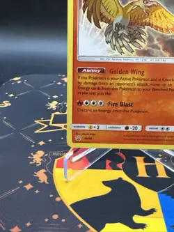 2017 Pokemon TCG Shining Legends Black Star Promo Card #SM70 Shining Ho-Oh Holo - Image 5