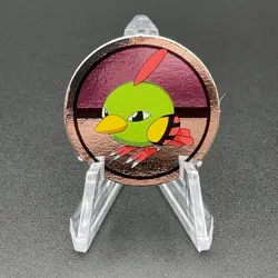 Natu Pokemon Paper Ginpika Medal Card Nintendo Japanese Rare TCG S206-43 - Image 1