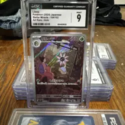 ✨✨ CGC 10 Lileep 104/102 AR Art Rare Stellar Miracle sv7 Pokemon Card - Image 1