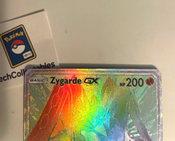 Pokemon - Zygarde GX LP (136/131) - Forbidden Light Rainbow Secret Rare Card - Image 3