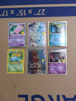 Pokemon Celebrations 6 Card Lot - Zekrom Mewtwo Venusaur Reshiram Mimikyu... NM+ - Image 1