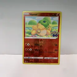 Pokemon TCG Pokemon GO Numel Reverse Holo Peelable Ditto 013/078 - Image 1