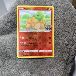 Pokemon TCG Pokemon GO Numel Reverse Holo Peelable Ditto 013/078 - Image 3