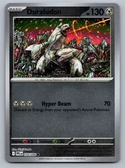 Pokemon TCG ME02: Phantasmal Flames Duraludon 074/094 Reverse Holo - Image 1