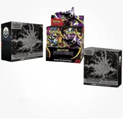 Pokemon Center Mega Evolution: Pitch Black 2 ETBs + 36-Pack Booster Box - Image 1