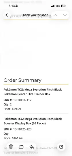 Pokemon Center Mega Evolution: Pitch Black 2 ETBs + 36-Pack Booster Box - Image 2