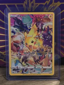 Pokemon Pikachu 160/159 Crown Zenith Secret Rare Full Art Holo Eng 2023 - Image 1
