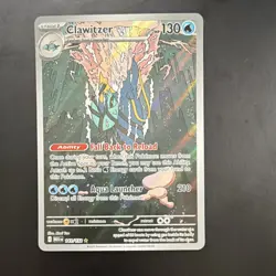 Pokemon Clawitzer MEGA Me01: Mega Evolution 141/132 Stage 1 Rare Holo - Image 1