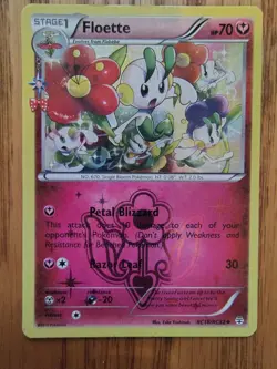 Pokemon TCG 2016 XY Generations Radiant Collection Floette RC18/RC32 LP - Image 1