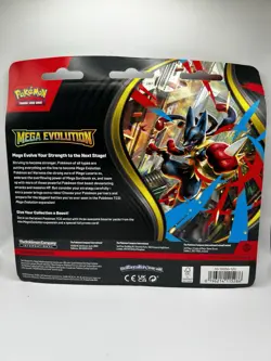 Pokemon TCG Mega Evolution 3 Pack Blister Psyduck Promo New Factory Sealed! - Image 2