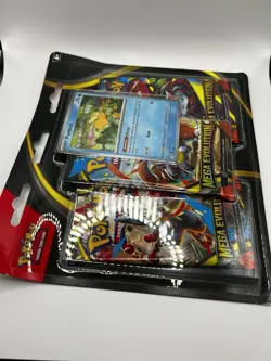 Pokemon TCG Mega Evolution 3 Pack Blister Psyduck Promo New Factory Sealed! - Image 3