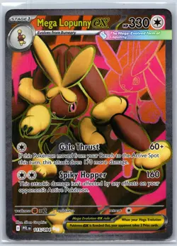 Mega Lopunny ex 115/094 Ultra Rare Phantasmal Flames Pokemon Near Mint - Image 1