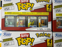 Pokemon Bitty Pop! Funko Complete Set - Pikachu Charizard Eevee Jolteon - Image 2