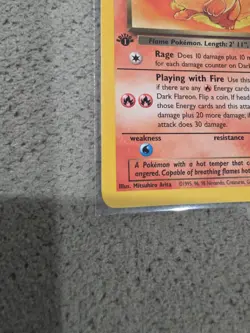 Dark Flareon 35/82 1st Edition Team Rocket Regular Pokemon TCG - Image 2