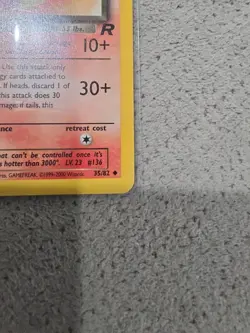Dark Flareon 35/82 1st Edition Team Rocket Regular Pokemon TCG - Image 5