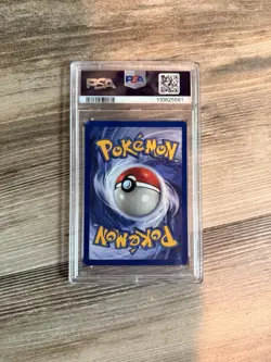 1999 POKEMON GAME MOVIE PROMO #5 DRAGONITE PSA 8 - Image 2