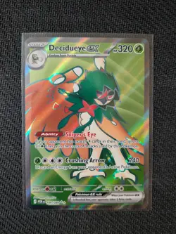 Pokemon Decidueye ex 100/088 Ultra Rare Full Art Holo - Image 1