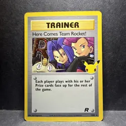 Here Comes Team Rocket! 15/82 Holo 25th Celebrations: Pokemon Holo NM - Image 1