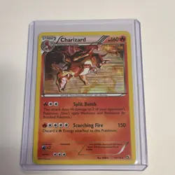 Pokemon TCG Charizard Legendary Treasures 19/113 Holo Rare 160HP English - Image 1
