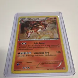 Pokemon TCG Charizard Legendary Treasures 19/113 Holo Rare 160HP English - Image 2