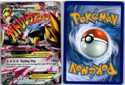 M Metagross EX (Shiny) XY35 Holo Promo XY Promo Pokemon - Image 3