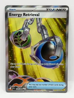 Energy Retrieval 108/086 Chaos Rising NM Ultra Rare Pokemon TCG - Image 1