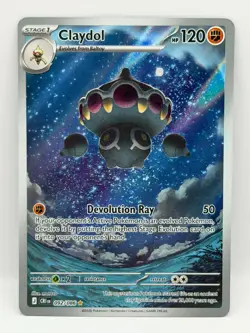Claydol 092/086 Chaos Rising NM illustration Rare Pokemon TCG - Image 1