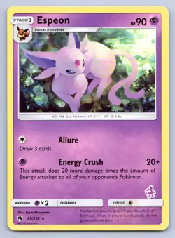 Pokemon Espeon - 89/214 (Mewtwo Stamped) Battle Academy BTA P 089/214 NM - Image 1