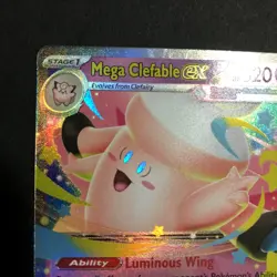 Pokemon Mega Clefable ex - Holo Double Rare MEP Promo - 072 NM - Image 2