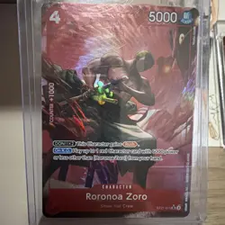 One Piece CCG Roronoa Zoro ST21-015 Starter Deck EX: Gear 5 Alt Art English - Image 1