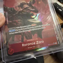 One Piece CCG Roronoa Zoro ST21-015 Starter Deck EX: Gear 5 Alt Art English - Image 2