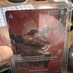One Piece CCG Roronoa Zoro ST21-015 Starter Deck EX: Gear 5 Alt Art English - Image 3