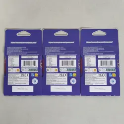 One Piece TCG The Azure Seas Seven OP-14 Sleeved Booster Pack Lot Of 3 Sealed - Image 3