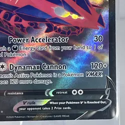 Eternatus V Ultra Rare Darkness Ablaze 116/189, NM Pokemon Card - Image 4