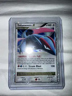 Pokemon TCG Salamence LV.X Arceus Holo Card 98/99 Rare - Image 1
